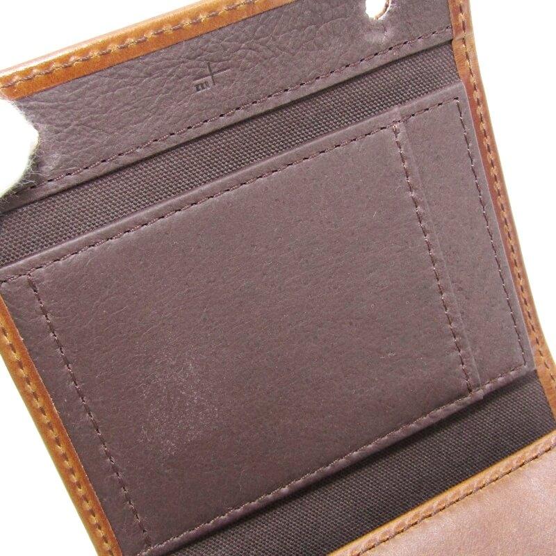 美品 m+ エムピウ ミニ財布 millefoglie II P25 ミッレフォッリエ2 一