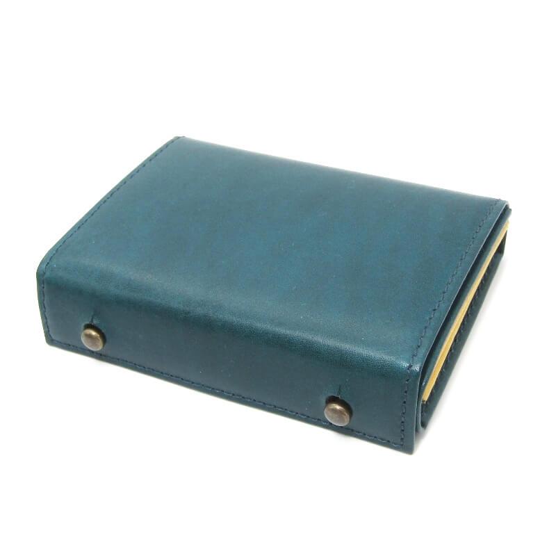 美品 m+ エムピウ ミニ財布 millefoglie II P25 ミッレフォッリエ2 一