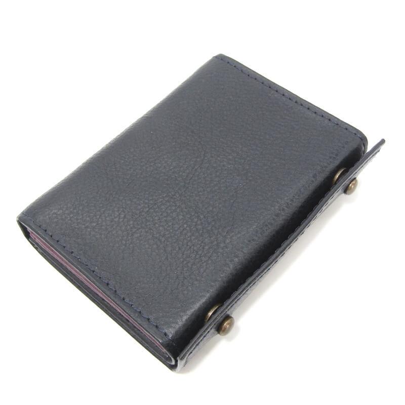 美品 m+ エムピウ ミニ財布 millefoglie II P25 ミッレフォッリエ2 一