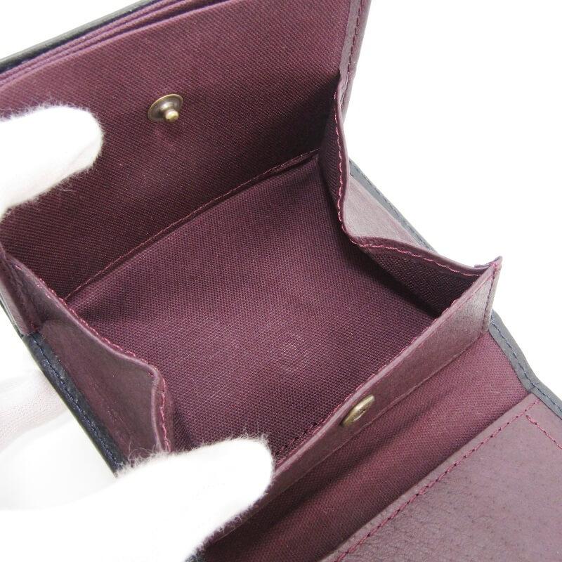 美品 m+ エムピウ ミニ財布 millefoglie II P25 ミッレフォッリエ2 一 