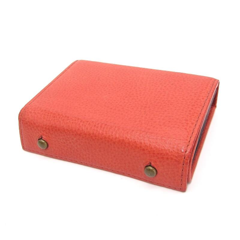 美品 m+ エムピウ ミニ財布 millefoglie II P25 ミッレフォッリエ2 一