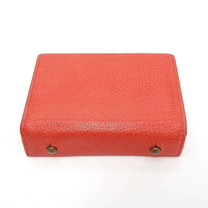 美品 m+ エムピウ ミニ財布 millefoglie II P25 ミッレフォッリエ2 一