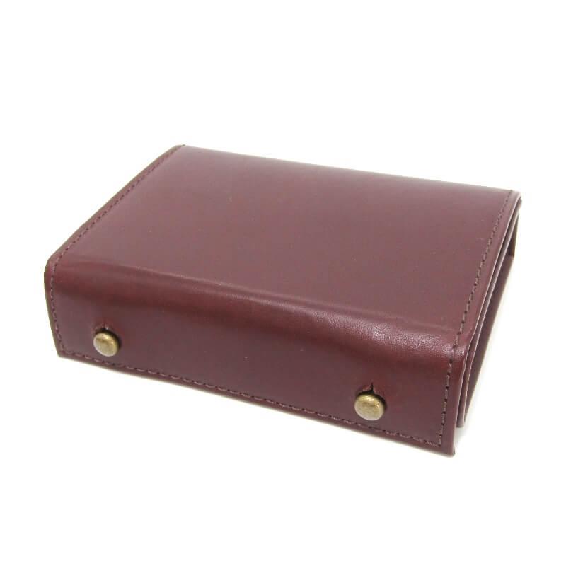 美品 m+ エムピウ ミニ財布 millefoglie II P25 ミッレフォッリエ2 一