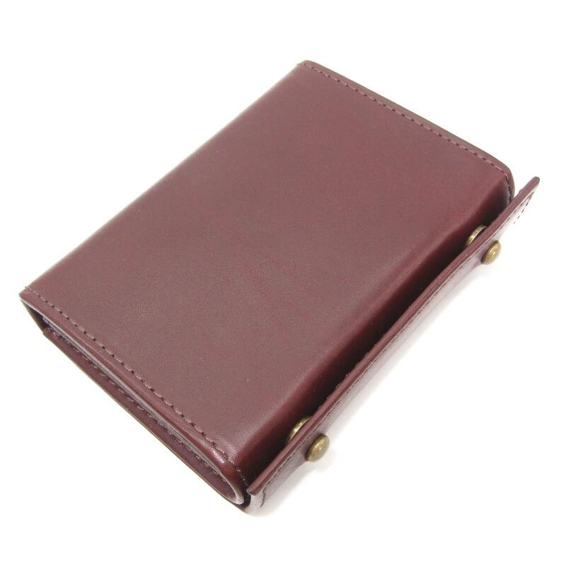 美品 m+ エムピウ ミニ財布 millefoglie II P25 ミッレフォッリエ2 一