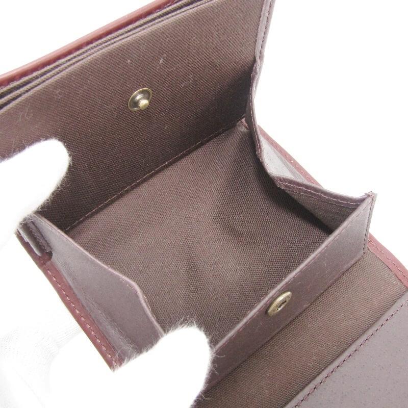 美品 m+ エムピウ ミニ財布 millefoglie II P25 ミッレフォッリエ2 一