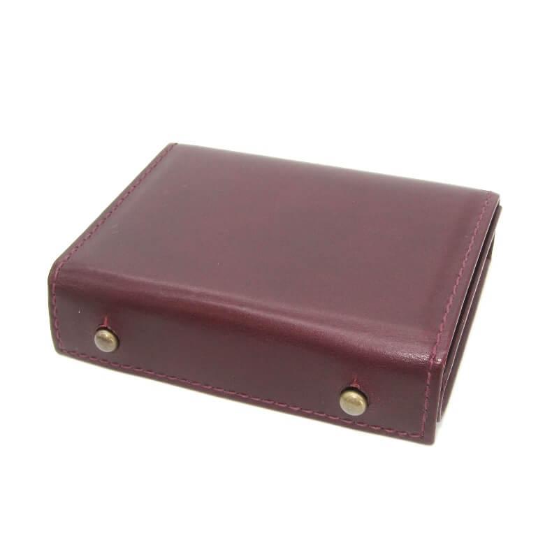 美品 m+ エムピウ ミニ財布 millefoglie II P25 ミッレフォッリエ2