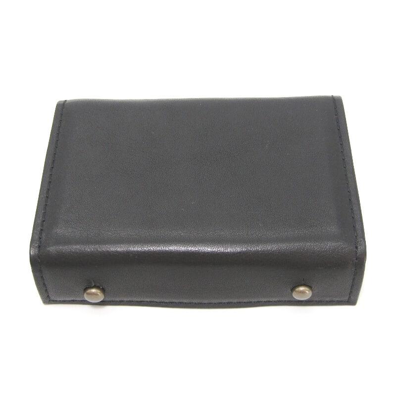 美品 m+ エムピウ ミニ財布 millefoglie II P25 オイルバケッタ