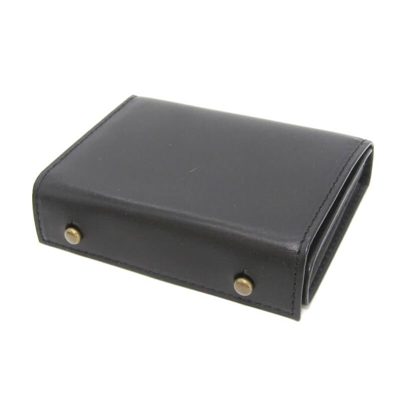 美品 m+ エムピウ ミニ財布 millefoglie II P25 オイルバケッタ