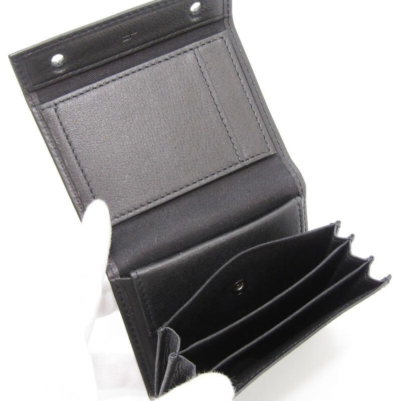 美品 m+ エムピウ ミニ財布 millefoglie II P25 オイルバケッタ