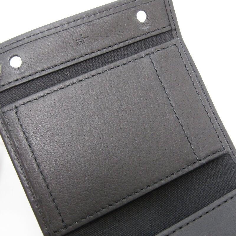 美品 m+ エムピウ ミニ財布 millefoglie II P25 オイルバケッタ