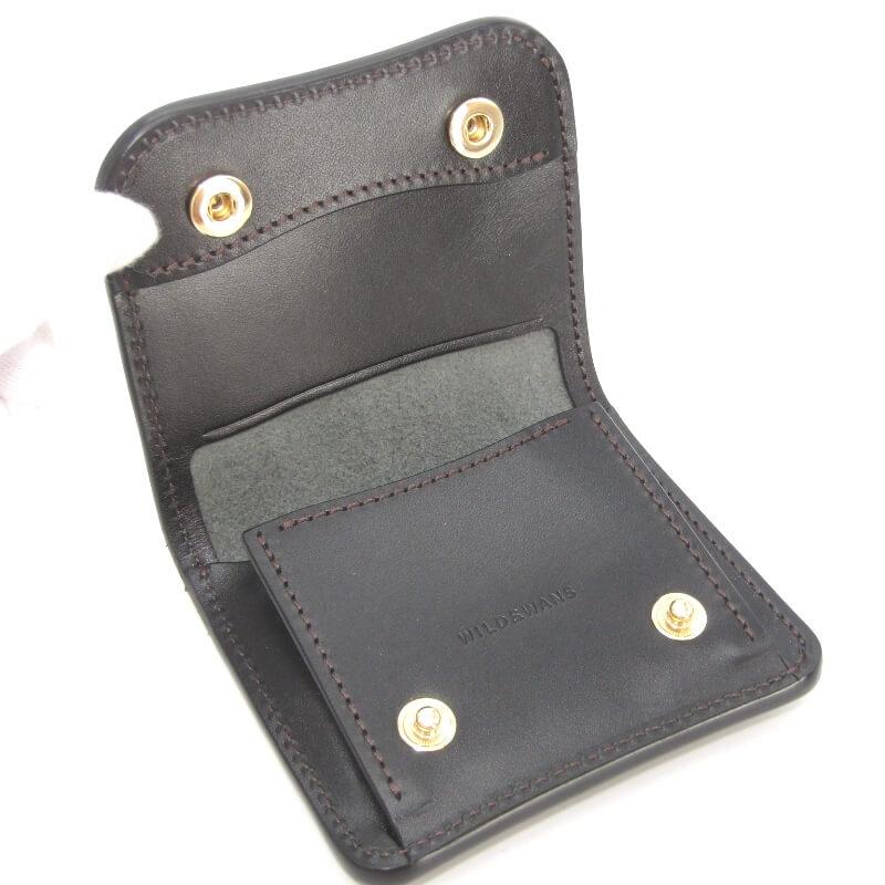 WILDSWANS（ワイルドスワンズ） 美品 ミニ財布 サドルプルアップ PALM