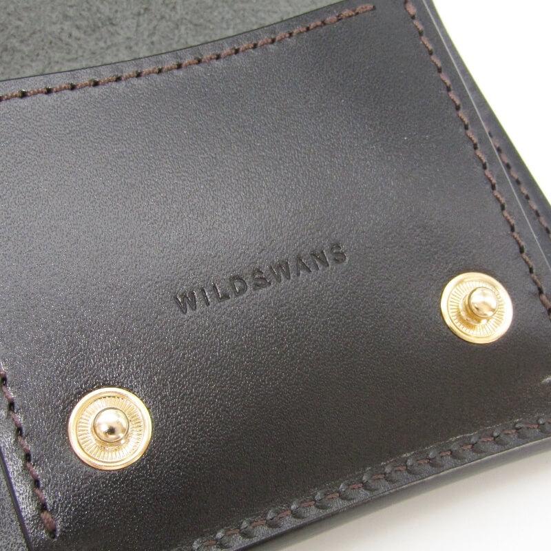 WILDSWANS（ワイルドスワンズ） 美品 ミニ財布 サドルプルアップ PALM