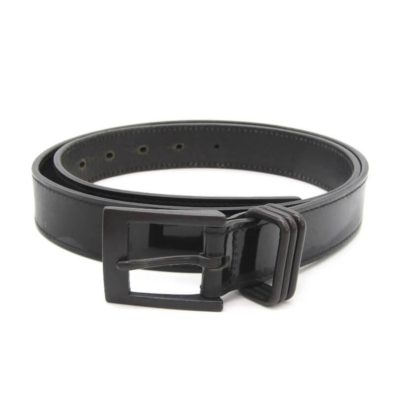 BLACKBARRETT by NEIL BARRETT ブラックバレットバイニールバレット ベルト 黒迷彩 7穴 30ｍｍ幅 プレーン  ブラック 黒   28011900 | 