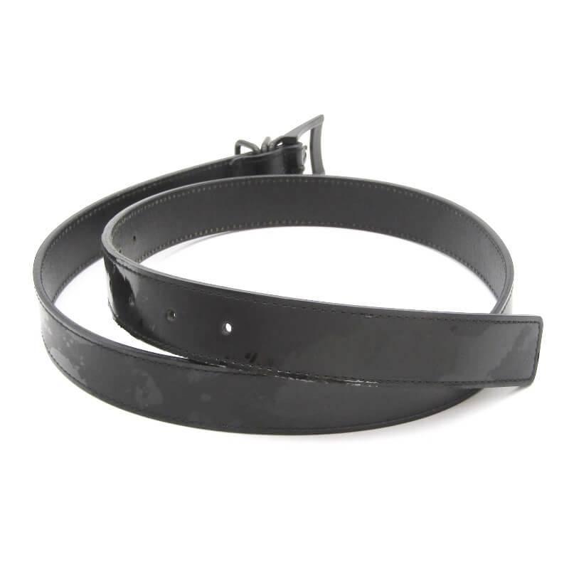 BLACKBARRETT by NEIL BARRETT ブラックバレットバイニールバレット ベルト 黒迷彩 7穴 30ｍｍ幅 プレーン  ブラック 黒   28011900 |  | 01