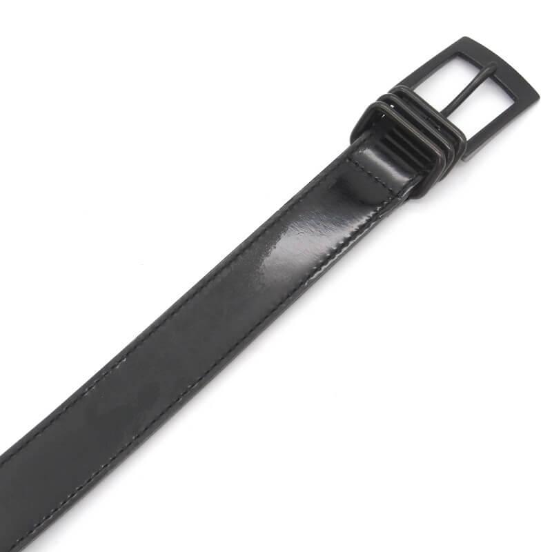 BLACKBARRETT by NEIL BARRETT ブラックバレットバイニールバレット ベルト 黒迷彩 7穴 30ｍｍ幅 プレーン  ブラック 黒   28011900 |  | 02