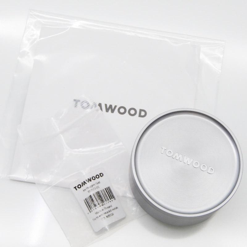 美品 TOM WOOD トムウッド フープピアス Ice Huggies Gold アイスハギーズ 両耳用 SV925/18Kコーティング  28012000 |  | 03