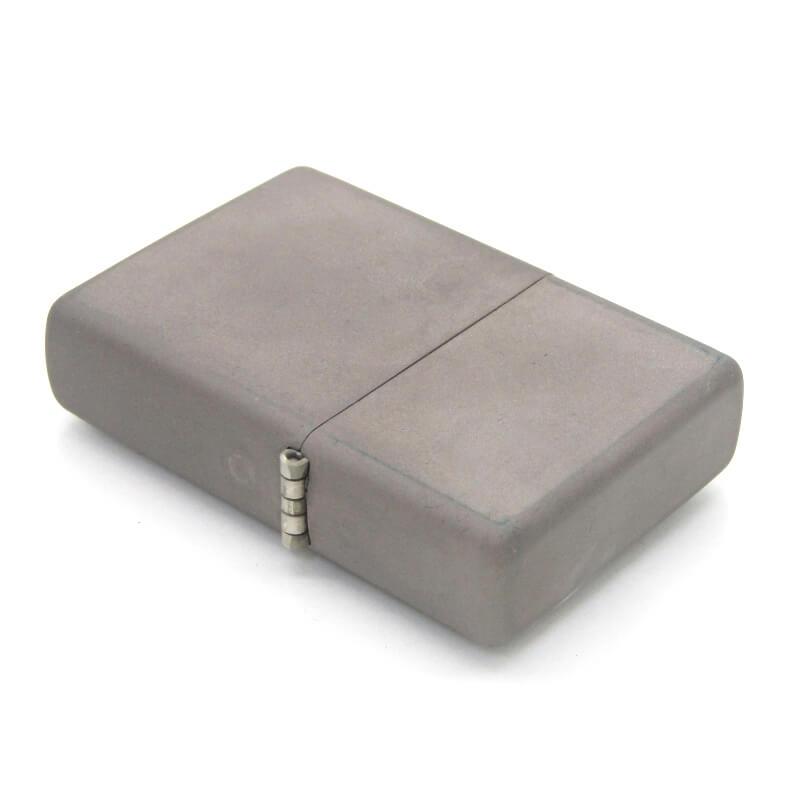 ZIPPO ジッポー オイルライター 2001年製 ソリッドチタニウム チタン 
