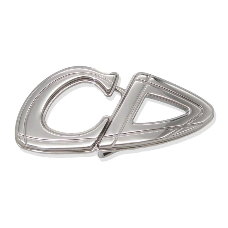 DIOR ディオール バックル CD30 ルテニウム仕上げ ベルトバックル 35mm イタリア製 シルバーカラー  28012011 | 