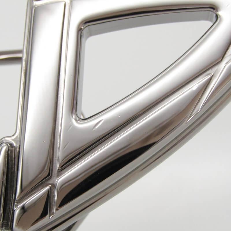 DIOR ディオール バックル CD30 ルテニウム仕上げ ベルトバックル 35mm イタリア製 シルバーカラー  28012011 |  | 04