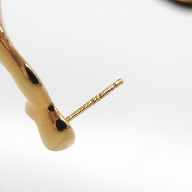 Kinks Lab キンクスラボ ピアス Intertwine Gold ブロブアーキテクチャモチーフ 右耳用 真鍮 ブラス  28012014 |  | 04