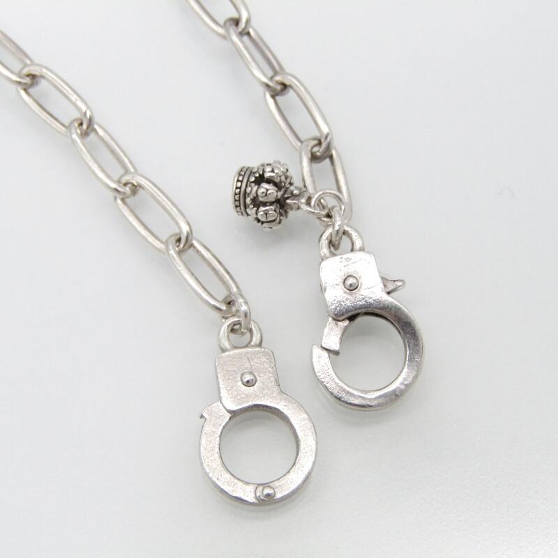 美品!ジャスティンデイビス SAJ438 LOVE CUFF アンクレット JUSTIN DAVIS（ジャスティンデイビス） アンクレット SAJ438 LOVE CUFF