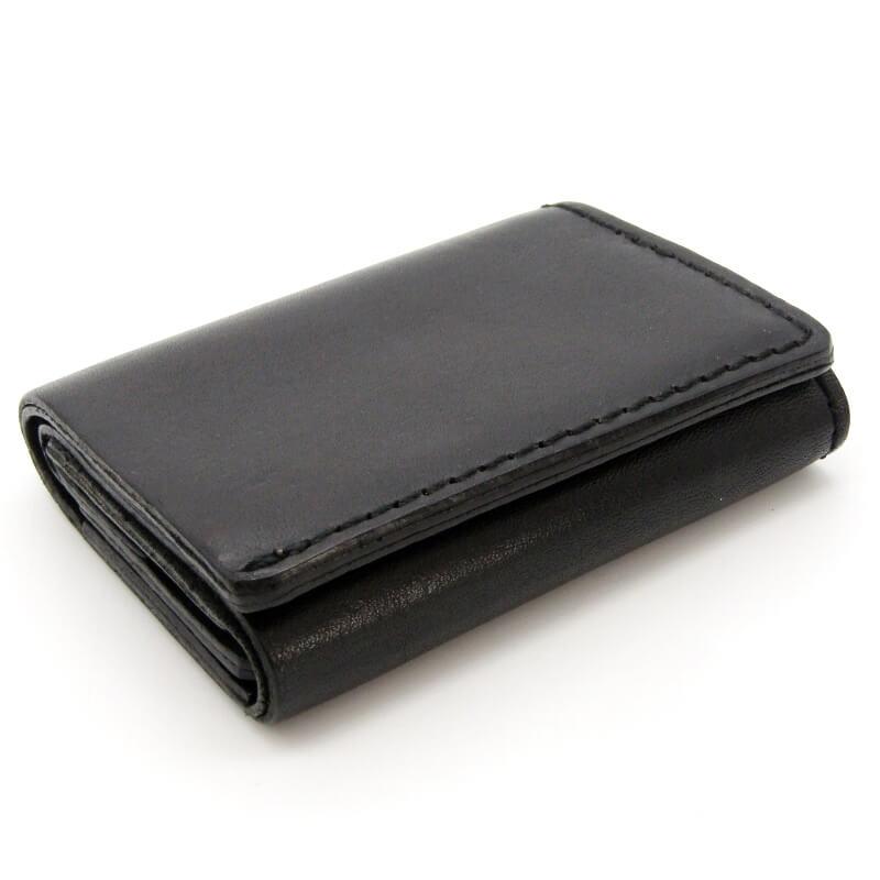 HERZ 小銭入れ 財布 ブラック 未使用品 HERZ（ヘルツ） 一寸ウォレット WS-2 スターレ ソフトレザー