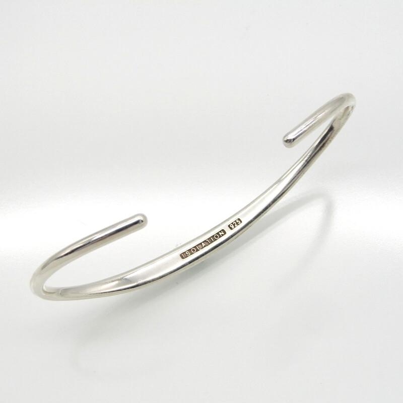 ISOLATION アイソレーション バングル Curve Palm Bangle ISB-0301 Sサイズ カーブ パーム 手のひら SV925 28012314_4