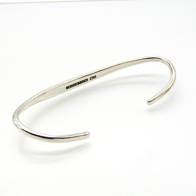 ISOLATION アイソレーション バングル Curve Palm Bangle ISB-0301 Sサイズ カーブ パーム 手のひら SV925 28012314_6