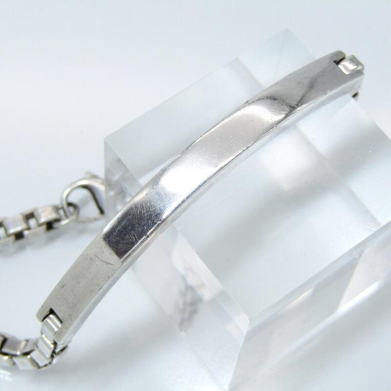 Tiffany&Co. ティファニー ブレスレット ベネチアンリンク ID ボックスチェーン Ag925/SV925 28012393_2