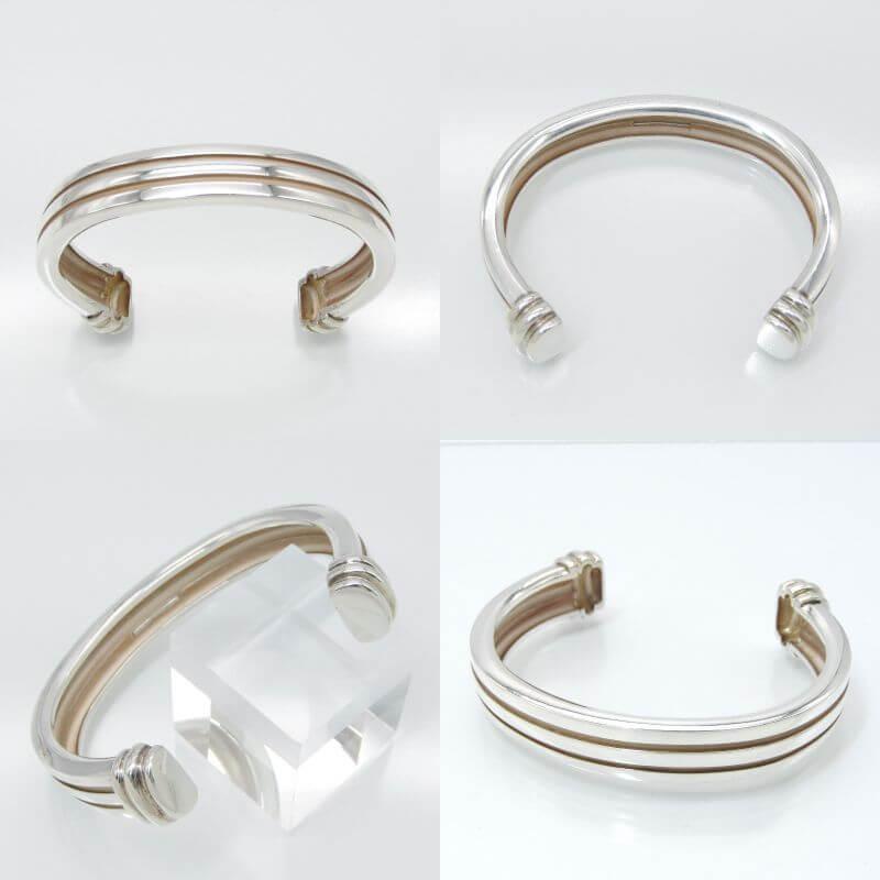 Tiffany & Co. ティファニー グルーブド バングル TIFFANY&Co.（ティファニー） バングル グルーブド カフ SV925