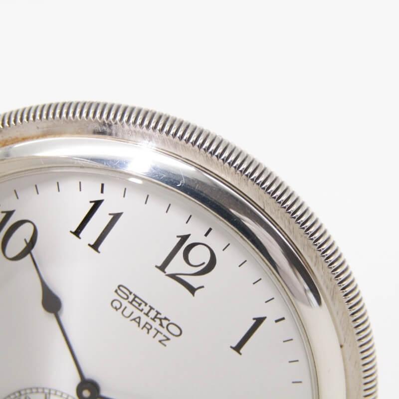 SEIKO セイコー 懐中時計 クオーツ 服部時計店 創業100年記念 限定 2628-0090 ポケットウォッチ 銀 シルバー925 68g シルバー 28012618_1