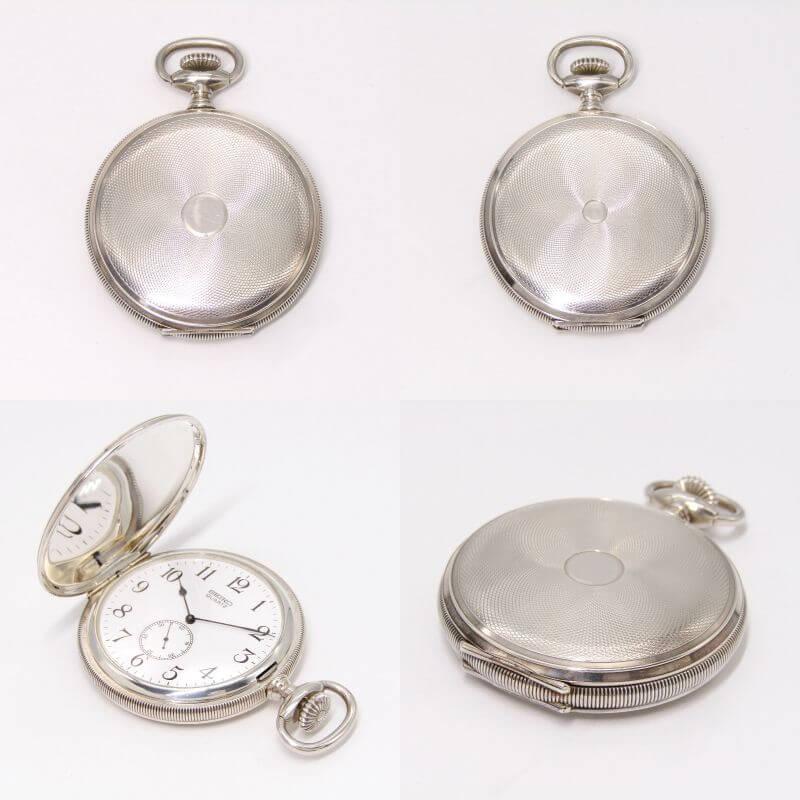 SEIKO セイコー 懐中時計 クオーツ 服部時計店 創業100年記念 限定 2628-0090 ポケットウォッチ 銀 シルバー925 68g シルバー 28012618_3