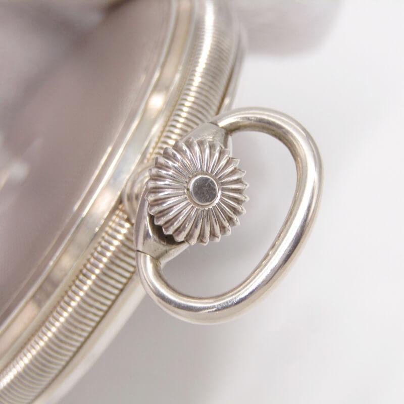 SEIKO セイコー 懐中時計 クオーツ 服部時計店 創業100年記念 限定 2628-0090 ポケットウォッチ 銀 シルバー925 68g シルバー 28012618_4