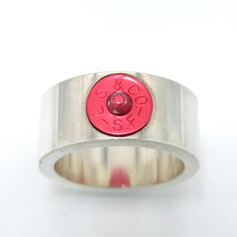 BUTTON WORKS ボタンワークス リング ヴィンテージリーバイスリベット レッド BW Dead Stock LS Rivet Ring BW-0166 SV925 19号  28012678 BUTTON WORKS ボタンワークス リング ヴィンテージリーバイスリベット