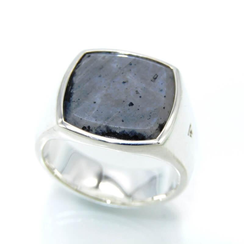 TOMWOOD / Cushion Larvikite Ring リング 60 CONNOLLY（コノリー） TOM WOOD トムウッド リング Cushion Larvikite