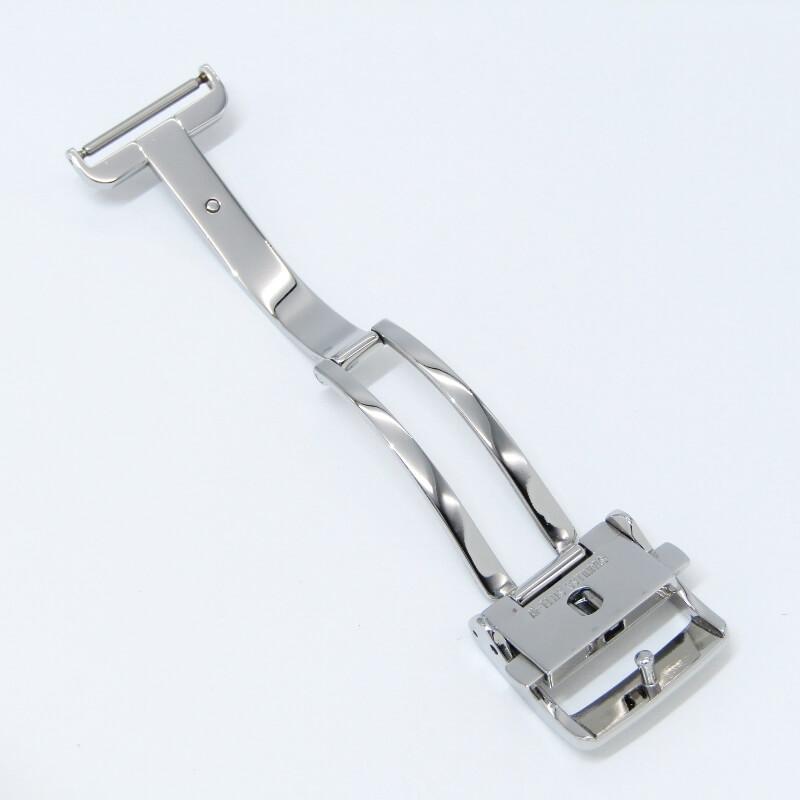 美品 SEIKO セイコー Dバックル 純正 18mm 時計ベルト用 ステンレス シルバー色 SS   28013263 | SEIKO | 02