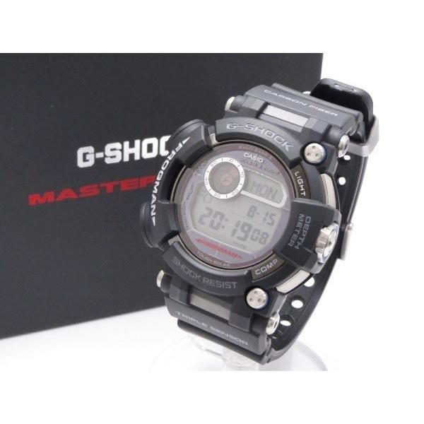 G-SHOCK GWF-D1000-1JF フロッグマン FROGMAN マスターオブG 黒 CASIO Gショック 電波ソーラー 時計 【中古】30004360｜classic