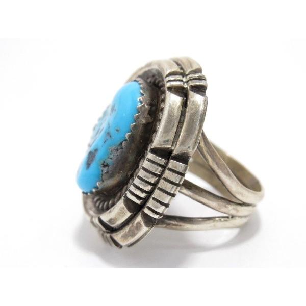 新品 ナバホ族 Navajo インディアンジュエリー リング 指輪 12号