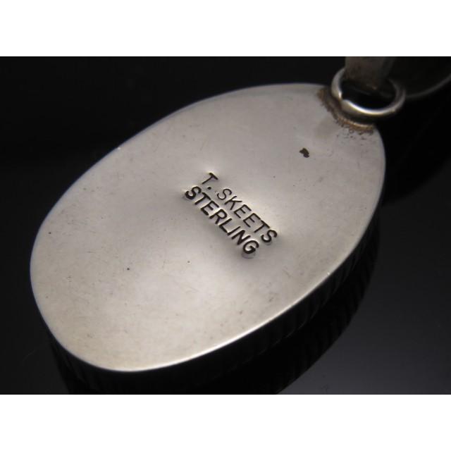 T.Skeets ナバホ族 ターコイズ ペンダント トップ シルバー