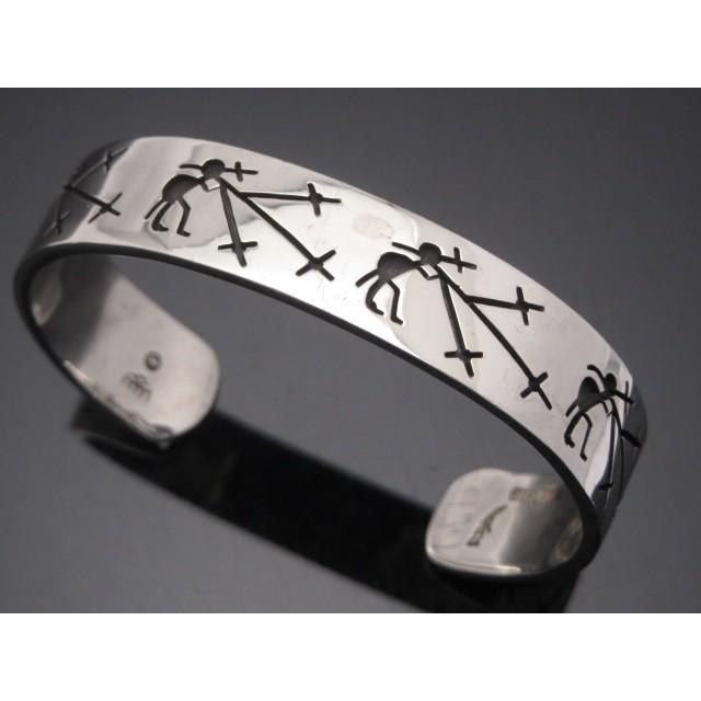 円高還元 Victor Coochwytewa ホピ族 バングル バングル Victor Kopavi 故ヴィクター クチュワティワ ホピ族 スターブロワーズ インディアンジュエリー ハーティエクスプレス ceb Studio J Co