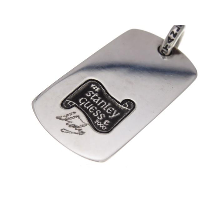 Stanley Guess スタンリーゲス ウッドギター ペンダントトップ シルバー系