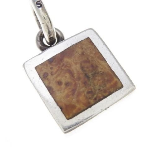 スタンリーゲス　silver ペンダントトップ STANLEY GUESS スタンリーゲス ウッドギター ペンダントトップ