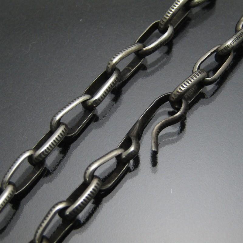 Navajo ナバホ族 チェーン ネックレス シルバー ハンドメイド