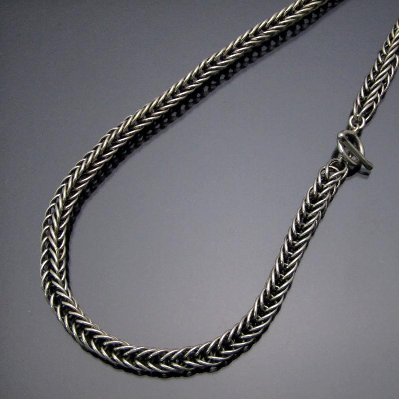 美品 Steve Arviso ナバホ族 ネックレス マネーチェーン 5mm幅 美品 Steve Arviso ナバホ族 ネックレス マネーチェーン 5mm幅