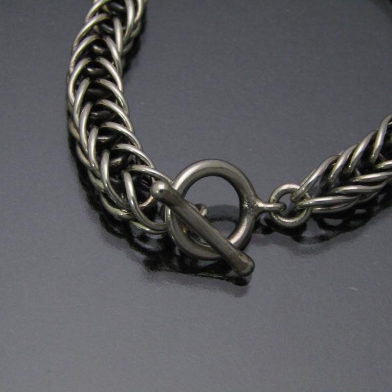 美品 Steve Arviso ナバホ族 ネックレス マネーチェーン 5mm幅 美品 Steve Arviso ナバホ族 ネックレス マネーチェーン 5mm幅