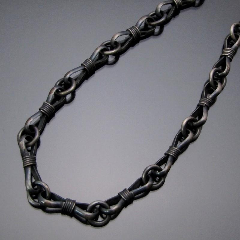 美品 Andy Cadman ナバホ族 ネックレス シルバー チェーン 44cm 美品 Andy Cadman ナバホ族 ネックレス シルバー チェーン 44cm