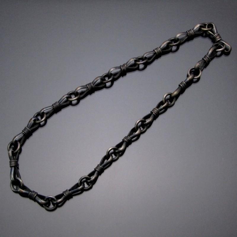 美品 Andy Cadman ナバホ族 ネックレス シルバー チェーン 44cm 美品 Andy Cadman ナバホ族 ネックレス シルバー チェーン 44cm