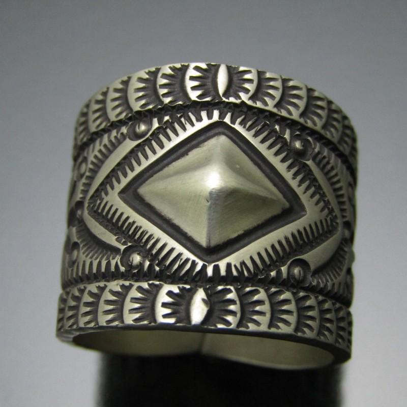 未使用 Herman Smith ナバホ族 リング リポウズ ハーマンスミス