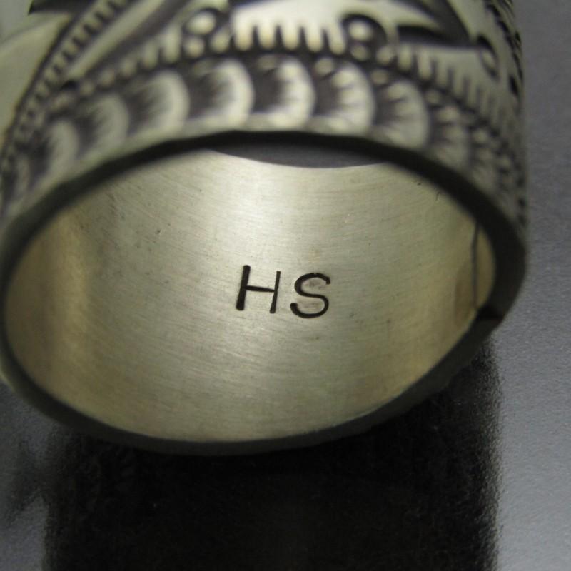 Herman Smith(ハーマンスミス) リング　ナバホ ハーマンスミス シルバーリング ナバホ Herman・Smith ハーマン