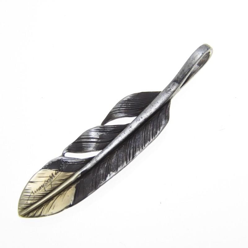 鷲見太郎 Taro Washimi ペンダント 先金Sフェザー トップ